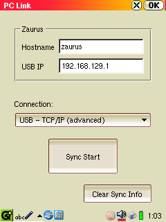 IP 192.168.129.1, USB - TCP/IP (advanced)
